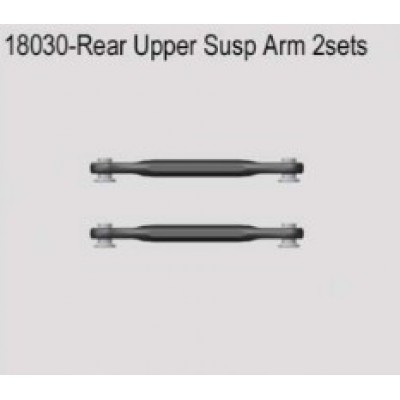 REAR UPPER SUSPENSION ARM - 2 PCS - 1/18 SCALE MT 